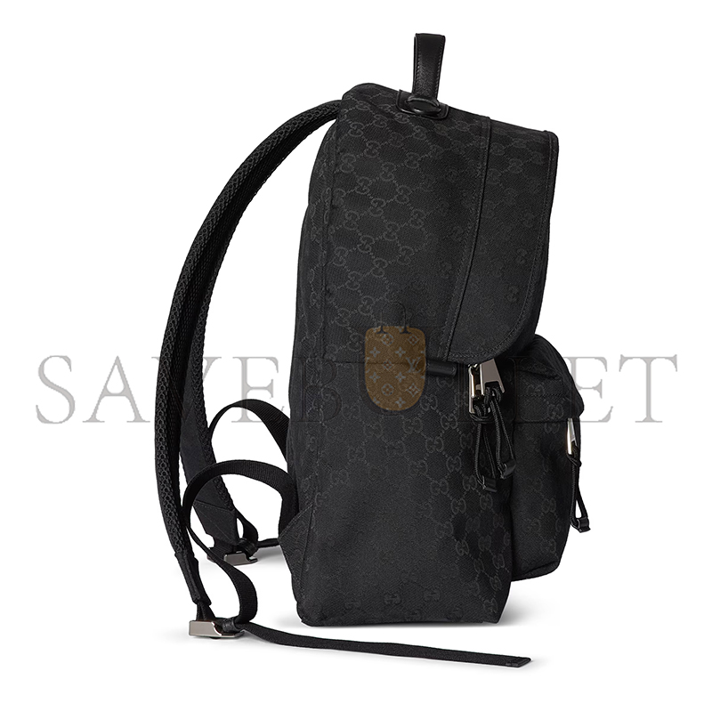 GUCCI MEDIUM GG BACKPACK WITH WEB 824624 (42*36*21cm) GUCCI MEDIUM GG BACKPACK WITH WEB 824624 (42*36*21cm)